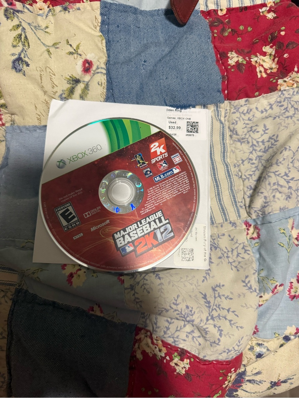 Xbox 360 Major League Baseball 2K12 (Red) - 2K Sports